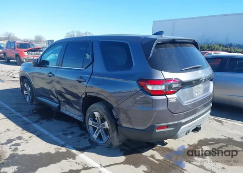 2024 Honda Pilot Ex-L 7 Passenger z USA, uszkodzony, nr VIN 5FNYG2H57RB006208